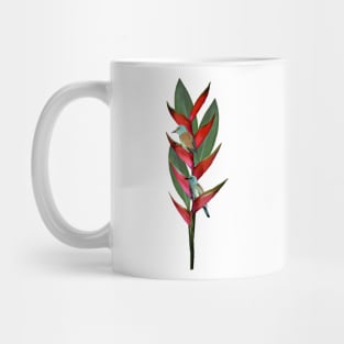 Heliconia - Flower - European Roller - Bird - Africa Mug